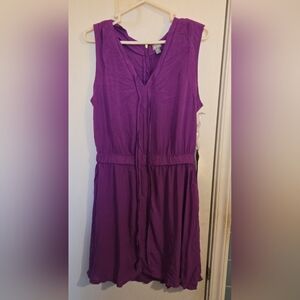Converse purple Sleeveless Dress. Size Medium